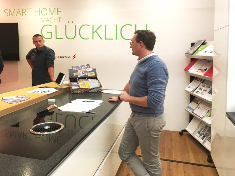 Smart Home Experience Tour im Schauraum Kuchl